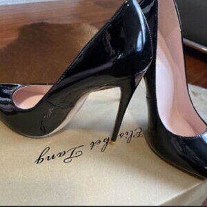 Elisabet Lang Size 7 black stiletto heels